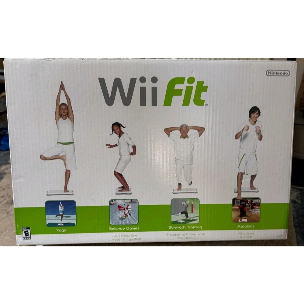 Nintendo Wii Fit Balance Board RVL-021 Complete In Box CIB Tested Works - Picture 2 of 6